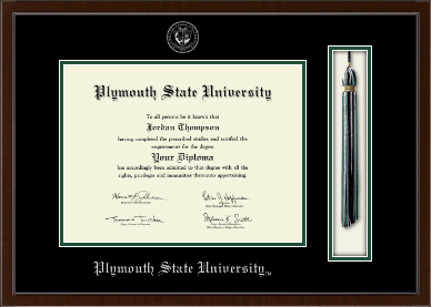 Plymouth State University diploma frame - Tassel & Cord Diploma Frame in Delta