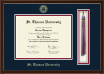 St. Thomas University diploma frame - Tassel Edition Diploma Frame in Delta