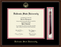 Valdosta State University diploma frame - Tassel & Cord Diploma Frame in Delta
