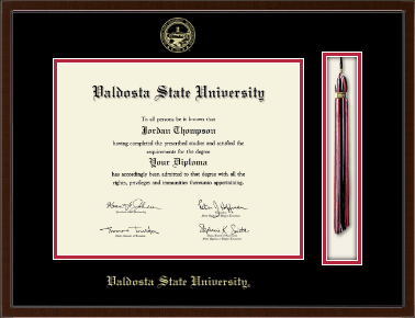 Valdosta State University diploma frame - Tassel & Cord Diploma Frame in Delta