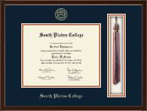 South Plains College diploma frame - Tassel & Cord Diploma Frame in Delta