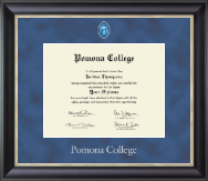 Pomona College diploma frame - Regal Edition Diploma Frame in Noir