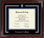 Pomona College Showcase Edition Diploma Frame in Encore