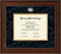 Harvey Mudd College Presidential Masterpiece Diploma Frame in Madison