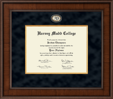 Harvey Mudd College diploma frame - Presidential Masterpiece Diploma Frame in Madison
