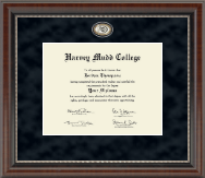 Harvey Mudd College Regal Edition Diploma Frame in Chateau