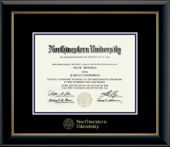 University of South Florida diploma frame - Gold Embossed Diploma Frame in Onyx Gold