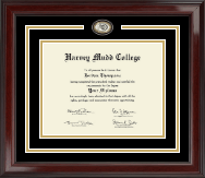 Harvey Mudd College diploma frame - Showcase Edition Diploma Frame in Encore