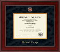 Grinnell College Presidential Masterpiece Diploma Frame in Jefferson