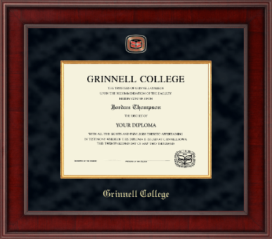 Grinnell College diploma frame - Presidential Masterpiece Diploma Frame in Jefferson
