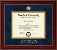 Samford University diploma frame - Presidential Masterpiece Diploma Frame in Jefferson