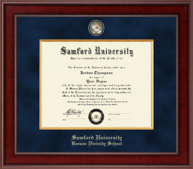 Samford University diploma frame - Presidential Masterpiece Diploma Frame in Jefferson