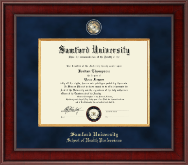 Samford University diploma frame - Presidential Masterpiece Diploma Frame in Jefferson
