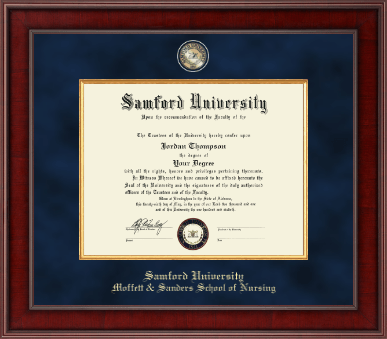 Samford University diploma frame - Presidential Masterpiece Diploma Frame in Jefferson
