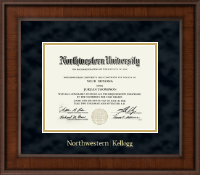 Northwestern University diploma frame - Gold Embossed Diploma Frame in Madison