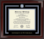 University of Pittsburgh at Bradford diploma frame - Showcase Edition Diploma Frame in Encore