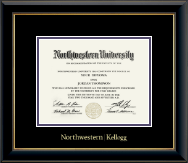University of South Florida diploma frame - Gold Embossed Diploma Frame in Onyx Gold