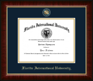 Florida International University diploma frame - Masterpiece Medallion Diploma Frame in Murano