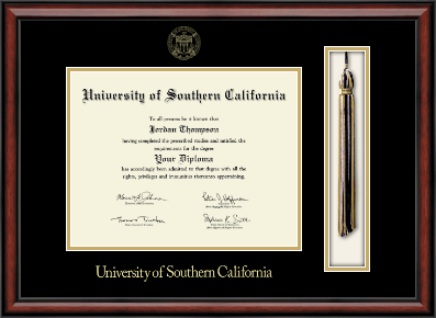 University of Southern California diploma frame - Tassel & Cord Diploma Frame in Southport