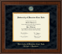 University of Houston-Clear Lake diploma frame - Presidential Masterpiece Diploma Frame in Madison