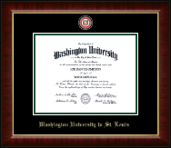 Washington University in St. Louis diploma frame - Masterpiece Medallion Diploma Frame in Murano