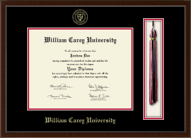 William Carey University diploma frame - Tassel & Cord Diploma Frame in Delta