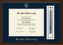Franklin University diploma frame - Tassel Edition Diploma Frame in Delta