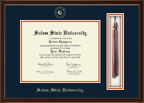 Salem State University Tassel Edition Diploma Frame in Delta