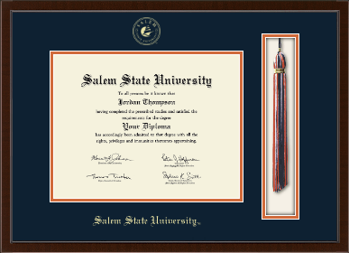 Salem State University diploma frame - Tassel & Cord Diploma Frame in Delta