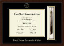 Front Range Community College Tassel Edition Diploma Frame in Delta