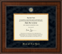 State of New York certificate frame - Presidential Masterpiece Certificate Frame in Madison