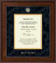 State of New York certificate frame - Presidential Masterpiece Certificate Frame in Madison