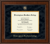 Birmingham-Southern College Presidential Masterpiece Diploma Frame in Madison