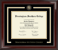 Birmingham-Southern College diploma frame - Showcase Edition Diploma Frame in Encore