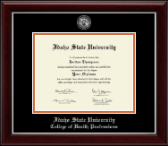 Idaho State University diploma frame - Masterpiece Medallion Diploma Frame in Gallery Silver