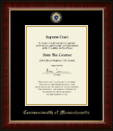 Commonwealth of Massachusetts certificate frame - Masterpiece Medallion Certificate Frame in Murano