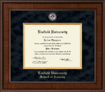 Linfield University Presidential Masterpiece Diploma Frame in Madison