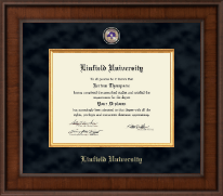 Linfield University diploma frame - Presidential Masterpiece Diploma Frame in Madison