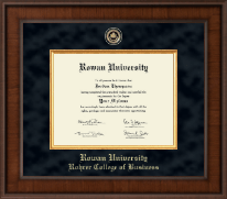 Rowan University diploma frame - Presidential Masterpiece Diploma Frame in Madison
