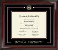 Rowan University Showcase Edition Diploma Frame in Encore
