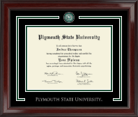 Plymouth State University Showcase Edition Diploma Frame in Encore