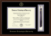 Tennessee Technological University diploma frame - Tassel & Cord Diploma Frame in Delta