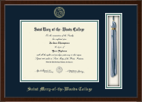 Saint Mary-of-the-Woods College Tassel Edition Diploma Frame in Delta