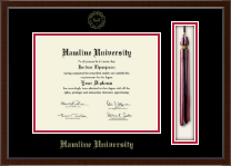 Hamline University Tassel Edition Diploma Frame in Delta