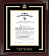 United States Military Academy certificate frame - Showcase Edition Certificate Frame in Encore