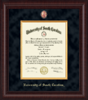 University of South Carolina Sumter diploma frame - Presidential Masterpiece Diploma Frame in Premier