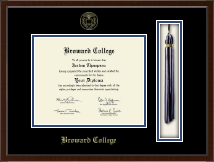 Broward College Tassel Edition Diploma Frame in Delta