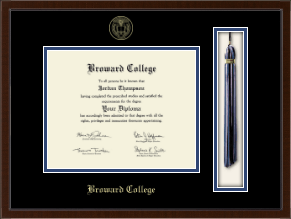 Tassel & Cord Diploma Frame