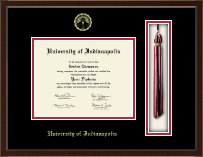 University of Indianapolis diploma frame - Tassel Edition Diploma Frame in Delta