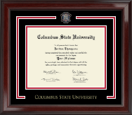 Columbus State University diploma frame - Showcase Edition Diploma Frame in Encore